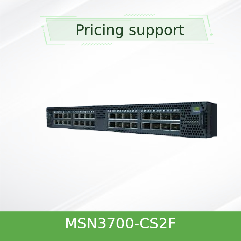 MSN3700-CS2F Mellanox Network Switch Supplies (AC) Standard Depth X86 CPU P2C Airflow Rail Kit
