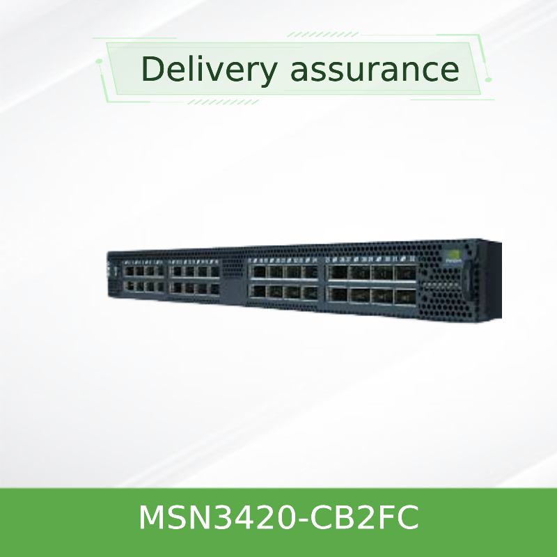 25GbE/100GbE 1U Mellanox Network Switch MSN3420-CB2FC Spectrum-2 Based