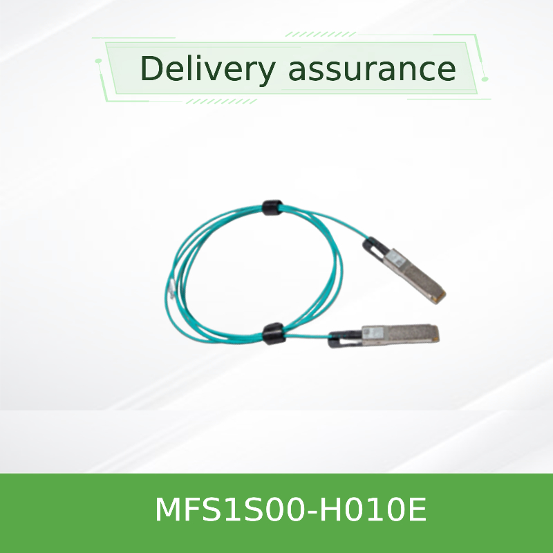 Nvidia Mfs1s00-Hxxxv 200GB/S Qsfp56 Mmf Aoc Mfs1s00-H010e Active Optical Cable, up to 200gbps, Qsfp56 to Qsfp56