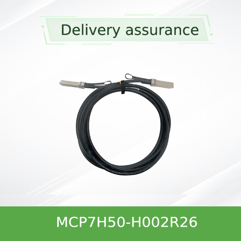 MCP7H50-H002R26 Infiniband Cable 200Gb/s to 2x100Gb/s 2.0m 26AWG