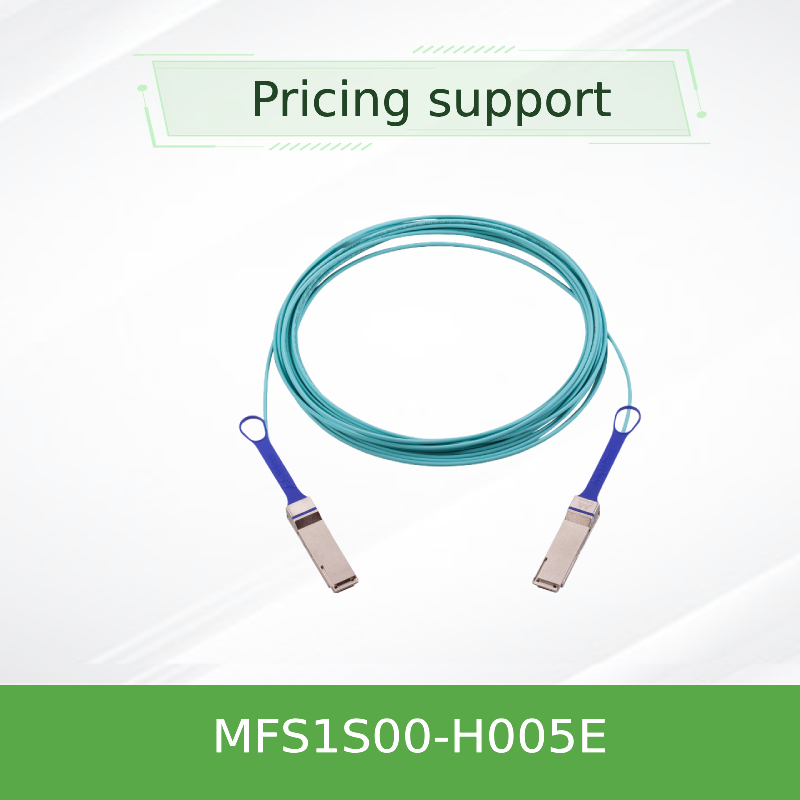 5m QSFP56 MMF Mellanox AOC HDR Cables MFS1S00-H005E 200Gb/s