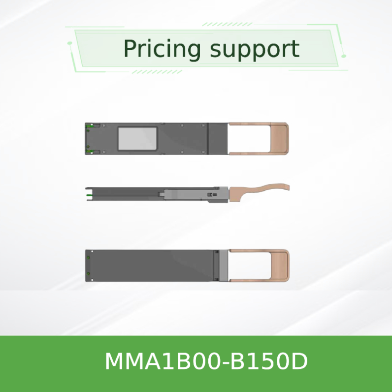 40GbE DDMI Mellanox Optical Transceiver QSFP+ 850nm MMA1B00-B150D MPO SR4 up to 150m