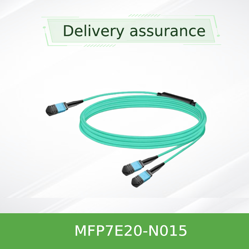 Mellanox cable MFP7E20-N015 Multimode MPO-12/APC to 2x MPO-12/APC Passive Fiber Cable, 15m