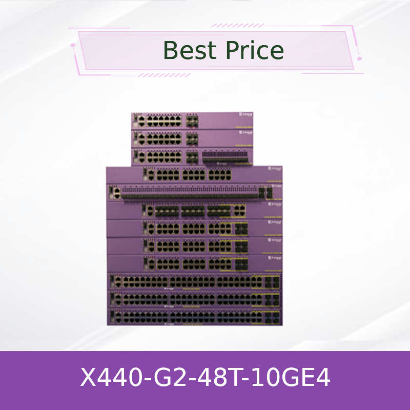 Manufacturer Supply Extreme Network Switch16534 X440-G2-48t-10ge4 Ethernet Network Switch Extreme Xos