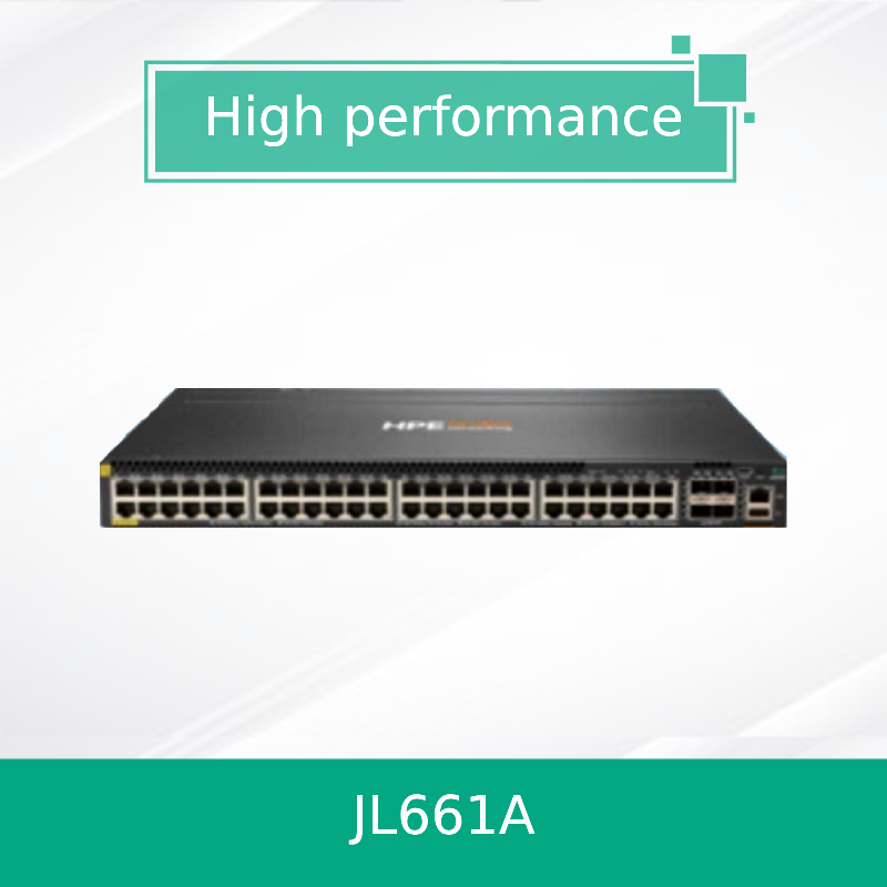 Hpe Aruba Networking Cx 6300m 48-Port 1gbe Class 4 Poe and 4-Port SFP56 Switch (JL661A)
