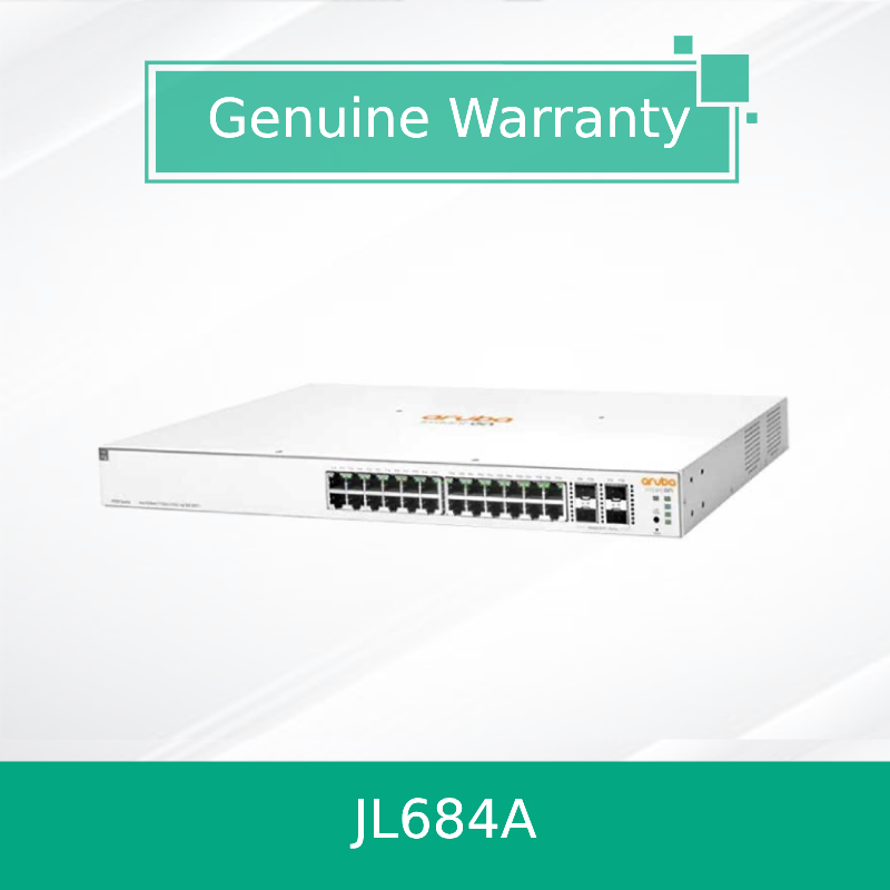 Aruba Instant on 1930 24G Class4 Poe 4SFP/SFP+ 370W Switch (JL684A)
