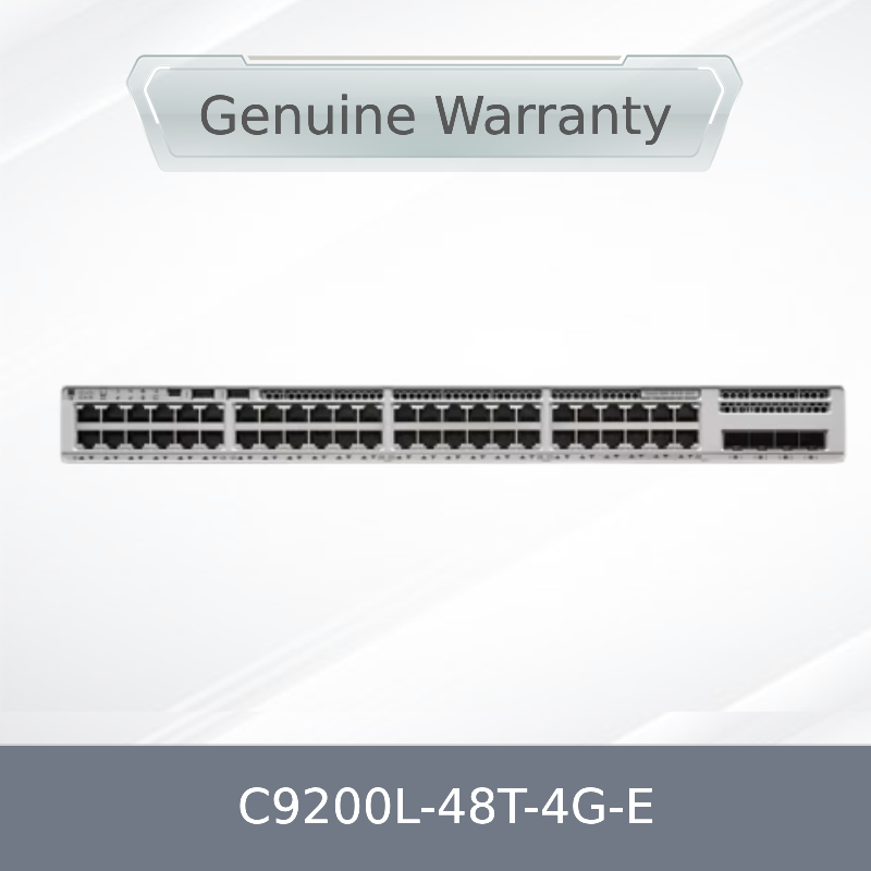 New Original Stock 9200 Series 9200L 48-Port Data, 4 X 1g, Network Essentials C9200L-48t-4G-E Network Switch