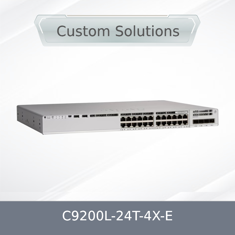 C9200L-24t-4X-E Original 9200L Series 24-Port Data 4X10g Uplink Switch Network Essentials Ethernet Switch