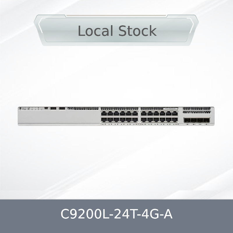 New Original Factory Sealed C9200L-24t-4G-a 9200L 24-Port Poe+ 4G Network Advantage Ciscos Switch C9200L-24t-4G-a