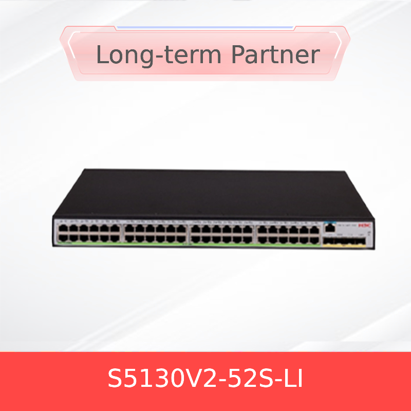 H3c S5130V2-52S-LI Gigabit Switch with 52 Ports for Smart Networking