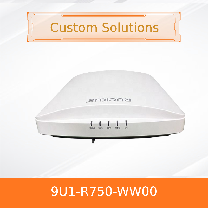 Ruckus 9U1-R750-WW00  Wi-Fi 6 Access Point | High-Density Indoor Wireless AP  802.11ax