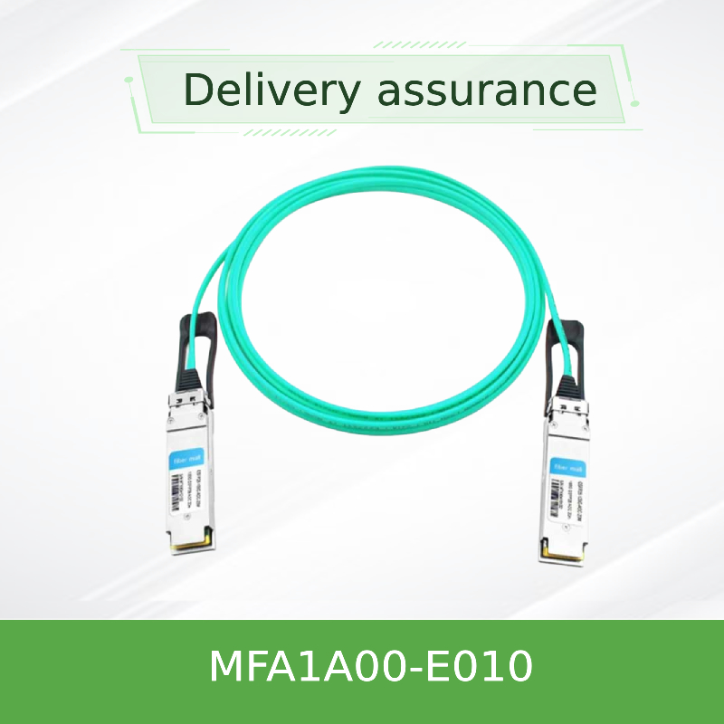 Mellanox MFA1A00-E010 100G QSFP28 AOC | 10m Active Optical Cable for InfiniBand EDR