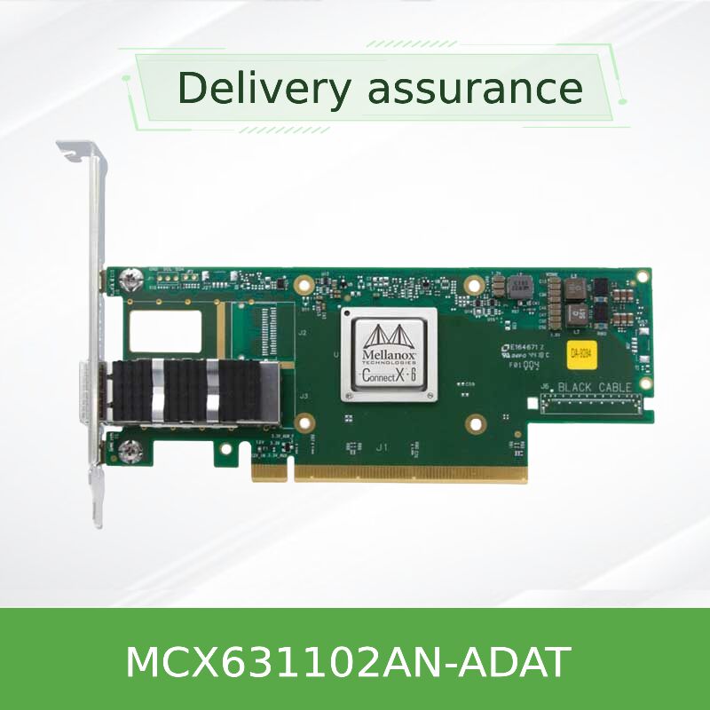 NVIDIA ConnectX-6 Lx MCX631102AN-ADAT Dual-Port 25GbE SFP28 SmartNIC with IPsec & ASAP