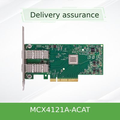 MCX4121A-ACAT Dual Ethernet Card Mellanox Network card Adapter ConnectX-4 Lx EN 25GbE SFP28