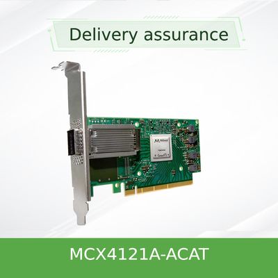 buy ConnectX-4 Lx EN 25GbE Mellanox Network Card Dual Port SFP28 PCIe3.0 X8 MCX4121A-ACAT online manufacturer