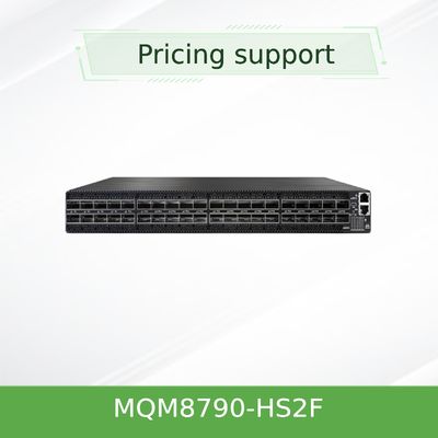 China MQM8790-HS2F(920-9B110-00FH-0D0) Mellanox Infiniband network Switch 40 QSFP56 Ports HDR 2 Power Supplies P2C Airflow