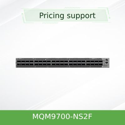 China InfiniBand MQM9700-NS2F(920-9B210-00FN-0M0) Mellanox Network Switch 1U NDR 400Gb/S For Server