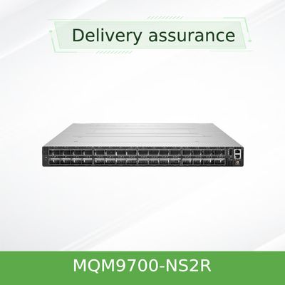 Ndr Max Speed 400gbps Infiniband mellanox network Switch MQM9700-NS2R(920-9B210-00RN-0M2) Perfect for Customer Requirements by Nvidia Qm9700 1u