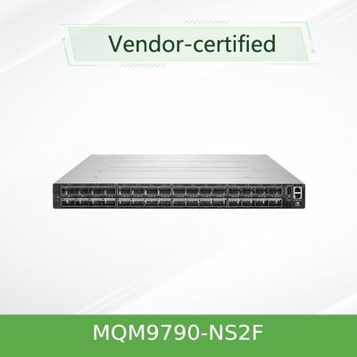 China MQM9790-NS2F(920-9B210-00FN-0D0) InfiniBand Mellanox Network Switch 64 Ports 400Gb/S 32 OSFP Ports Unmanaged