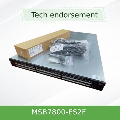 China MSB7800-ES2F Mellanox Network Switch-IB 2 Based EDR InfiniBand 1U 36 QSFP28 Ports