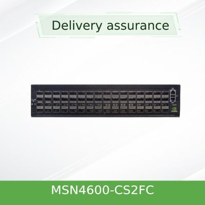 China 100GbE 2U Open Mellanox Network Switch MSN4600-CS2FC With Cumulus Ethernet