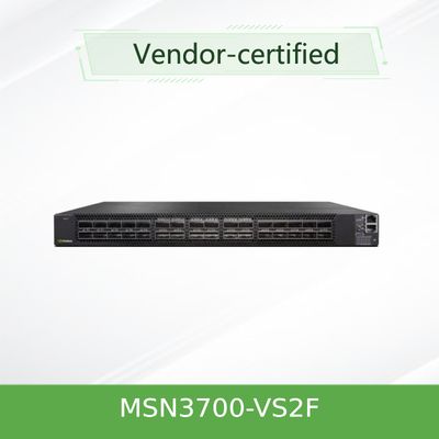 China MSN3700-VS2F 200GbE Mellanox Network Switch SN3000 1U Rack Mount