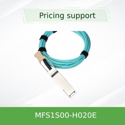 China 20m 200Gb Mellanox Active Fiber Cable AOC Ethernet Cable MFS1S00-H020E QSFP56
