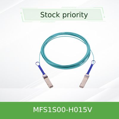China MFS1S00-H015V Aoc Active Optical Cable 200Gb/S IB HDR QSFP56 15m