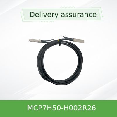 China MCP7H50-H002R26 Infiniband Cable 200Gb/s to 2x100Gb/s 2.0m 26AWG