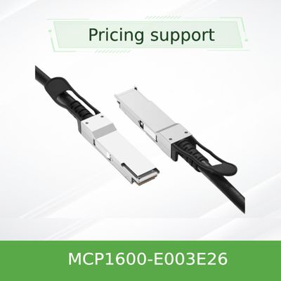 China MCP1600-E003E26 Mellanox Dac Cable IB EDR 100Gb/S 4x 25G-NRZ QSFP28 LSZH 3m 26AWG