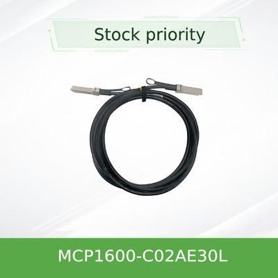 China 2.5m 100GbE QSFP28 Mellanox DAC Cable Network MCP1600-C02AE30L