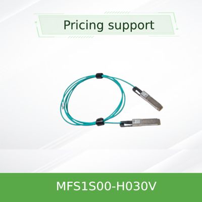 China MFS1S00-H030V Mellanox Infiniband Cable QSFP56 To QSFP56 30m