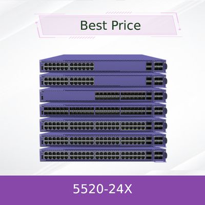 China Extreme Network Switch 24 Port Switch Rack Mountable Model 5520-24X