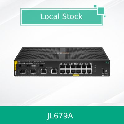 buy Hot Selling User-Friendly Aruba Network Switch Cx 6100 12g Poe 2g/2SFP+ 139W Switch (JL679A) online manufacturer