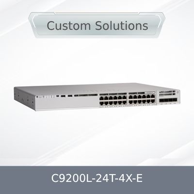 China C9200L-24t-4X-E Original 9200L Series 24-Port Data 4X10g Uplink Switch Network Essentials Ethernet Switch
