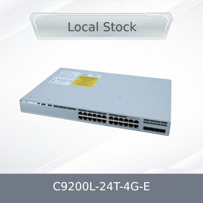 China Original New Cisco C9200L-24t-4G-E 9200 Series 24-Port 10/100/1000 + 4X1g SFP Network Switch