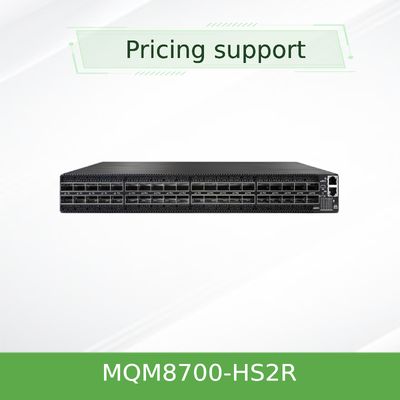 China NVIDIA Quantum MQM8700-HS2R 200G InfiniBand Switch 40-Port with C2P Airflow