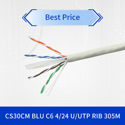 Good price Category 6 U/UTP Network Cable with 24 AWG Solid Bare Copper 305-meter Reel ANSI/TIA-568.2-D Compliant online