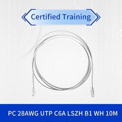 China 10M 10GbE U/UTP Ethernet Patch Cord for High-Density Network Installations