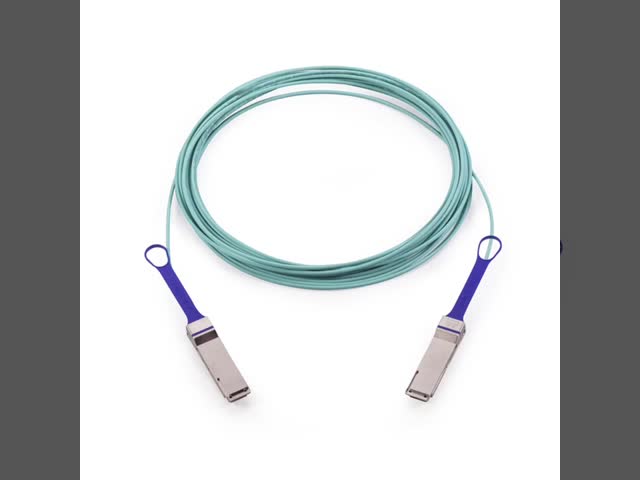 Mellanox AOC Cable MFA1A00-E010 AOC Cable IB EDR up to 100Gb/s QSFP 10m